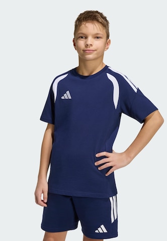 ADIDAS PERFORMANCE - Camisa funcionais 'Tiro26 League' em azul: frente