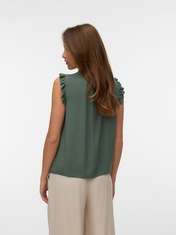zaļš VERO MODA Blūze 'VMALBA'