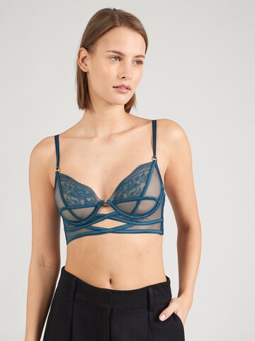 Hunkemöller Μπουστάκι Σουτιέν 'Amel' σε πράσινο: μπροστά