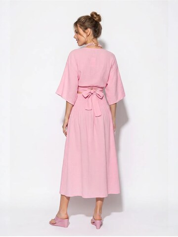 Bianco Lucci Domácí oblečení 'Zweiteiliges Set' – pink