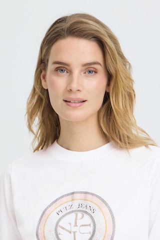 T-shirt 'PZCheri' Pulz en blanc