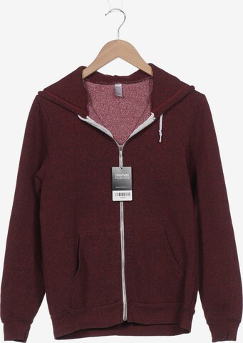 American Apparel Sweatshirt & Zip-Up Hoodie in S in Red: front