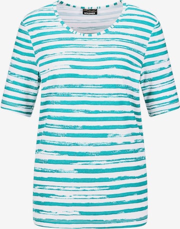 T-shirt Goldner en bleu : devant