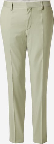 Pantaloni cu dungă 'H-Genius-252' de la BOSS pe verde: față