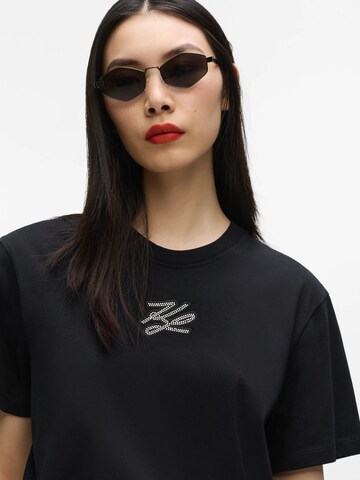 Karl Lagerfeld Футболка 'Autograph' в Черный