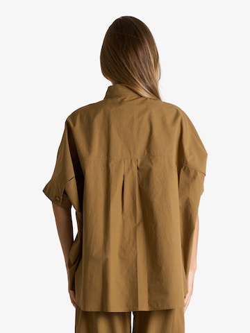 Ottod’Ame Blouse in Bruin