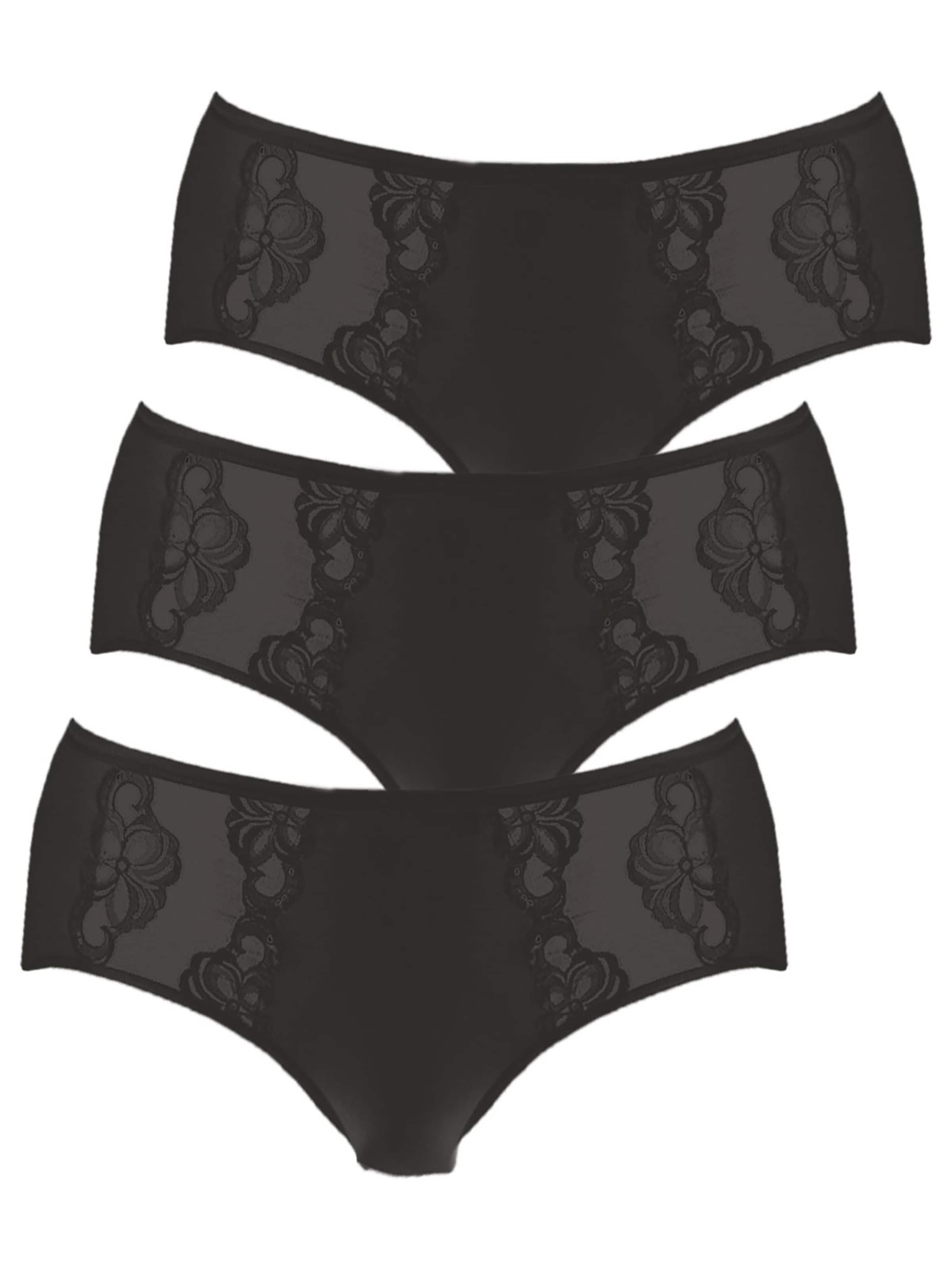Nina von C. Panty 'Slipboutique' in Black: front