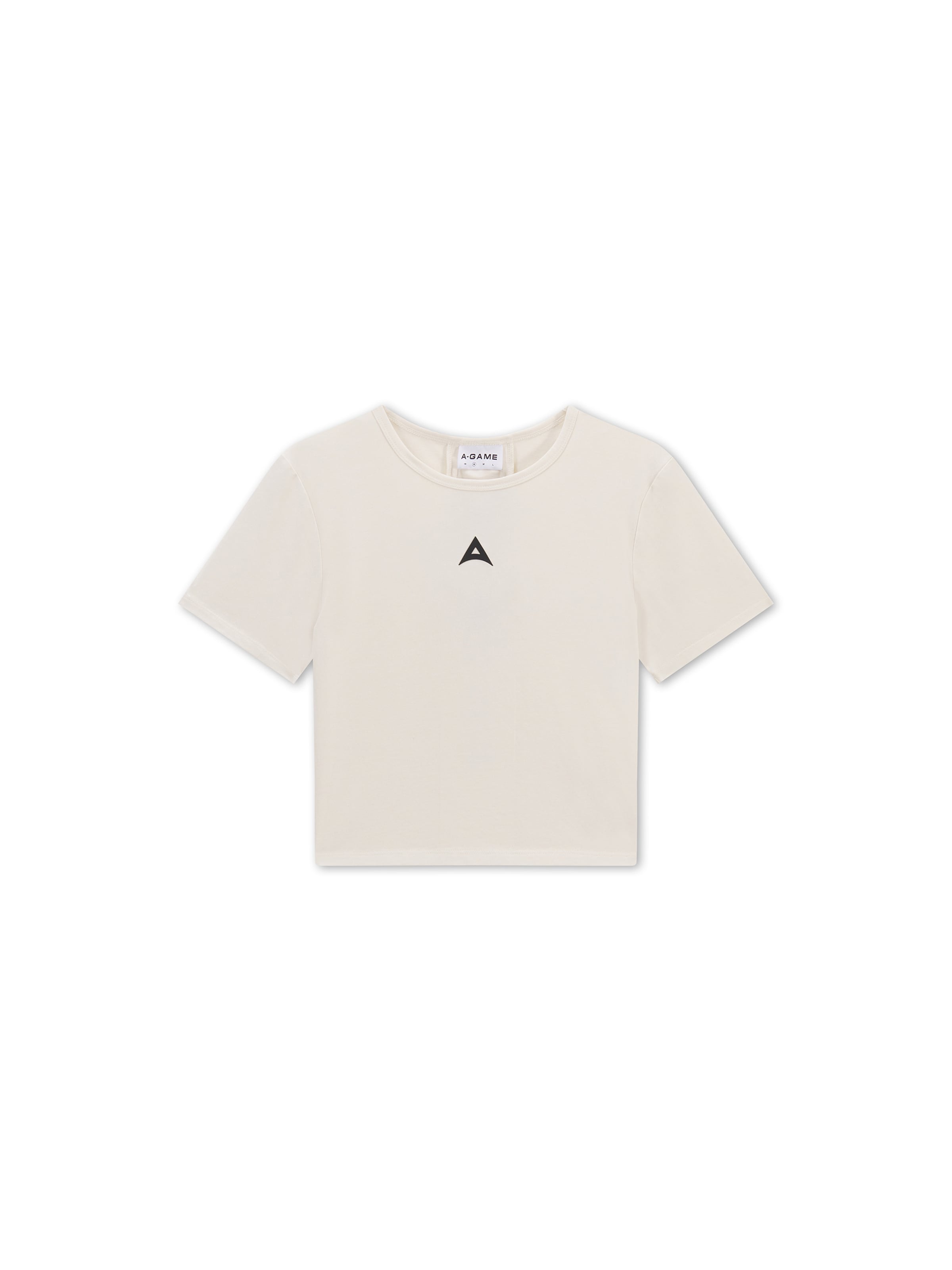 A-Game Shirt in Beige: Vorderseite
