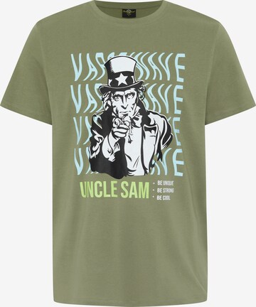 UNCLE SAM Shirt in Green: front