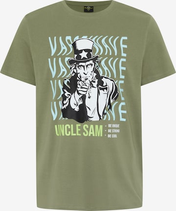 UNCLE SAM T-Shirt in Grün: predná strana