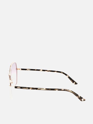 Lunettes de soleil Calvin Klein en noir