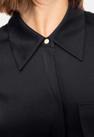 IVI collection Hemdbluse 'Nos' in Schwarz
