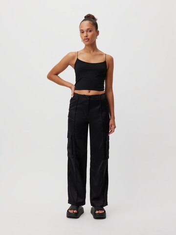 LeGer by Lena Gercke Regular Pleated Pants 'Michelle' in Black