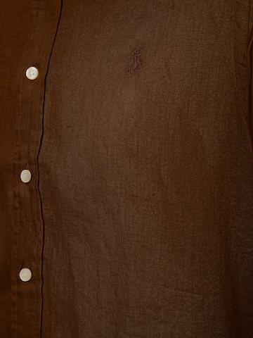 Polo Ralph Lauren Regular fit Button Up Shirt in Brown
