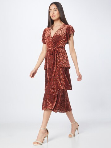 Little Mistress Dress in Brown