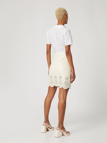 Katy Perry exclusive for ABOUT YOU Skirt 'Theres' in White