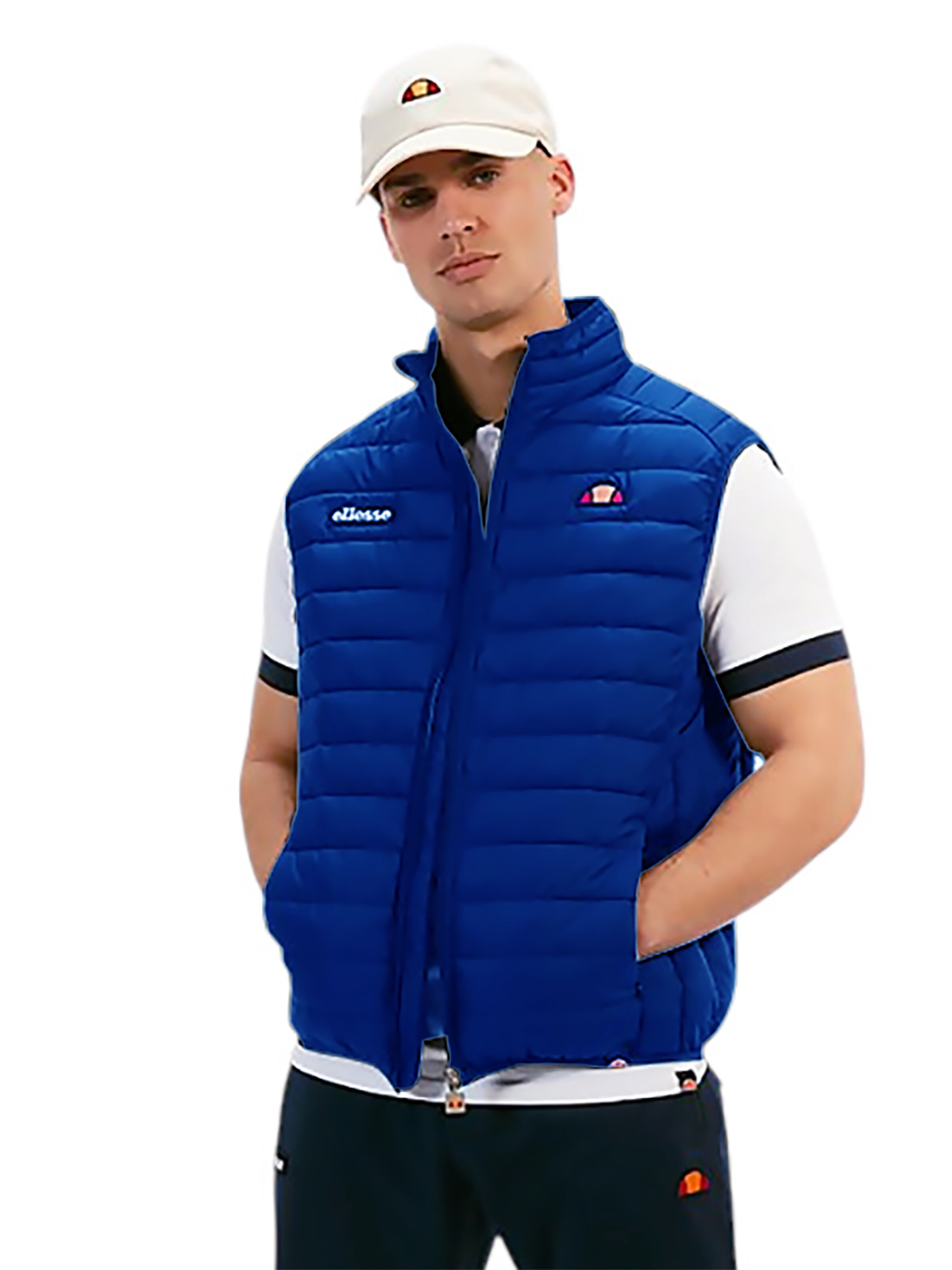 ELLESSE Weste 'Bardy Gilet'‌‌‌‌‌‌‌ in Blau: Vorderseite