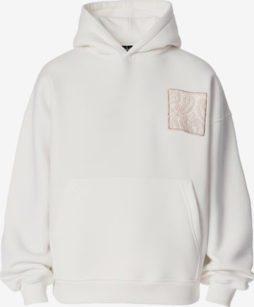 MARTIN VALEN Sweatshirt in Weiß: Vorderseite