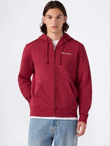 Champion Sweatjacke in Rot: Vorderseite