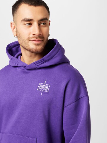 G-Star RAW Sweatshirt in Purple