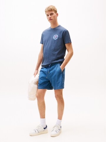 T-Shirt 'NOVELTY FAIR' Tommy Jeans en bleu