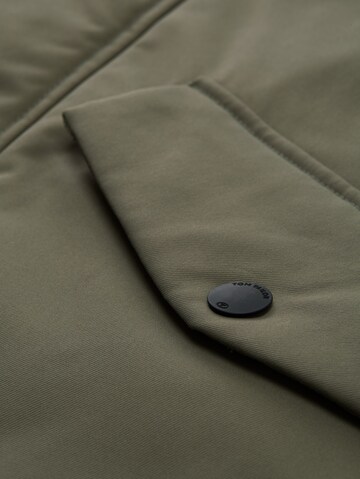 TOM TAILOR Winterparka in Grün