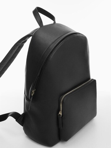 MANGO MAN Rucksack 'Camden' in Schwarz