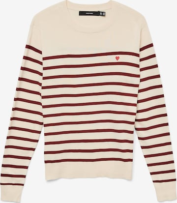 VERO MODAPulover 'VMDORY' - bež boja: prednji dio