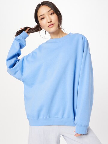 WEEKDAY - Sweatshirt em azul: frente