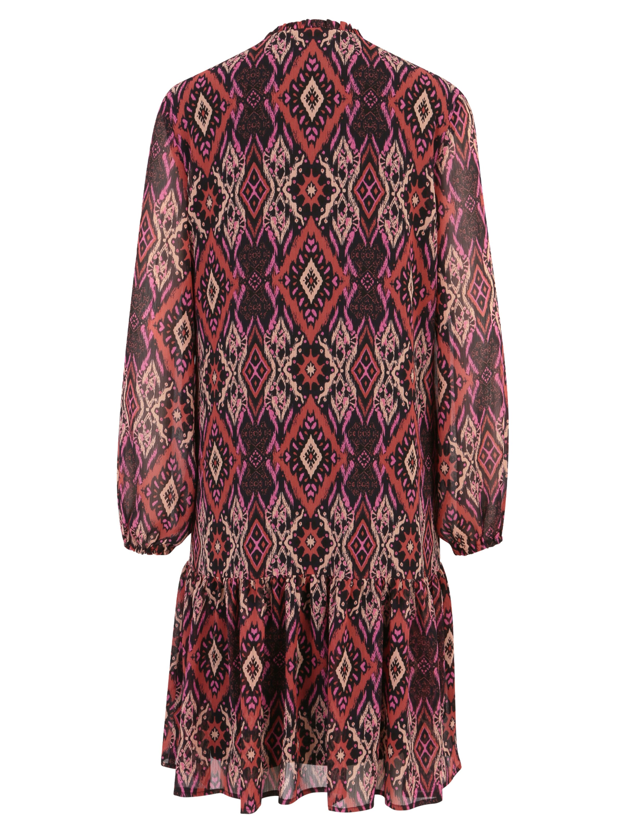 Abito camicia di Cartoon in arancione: frontale