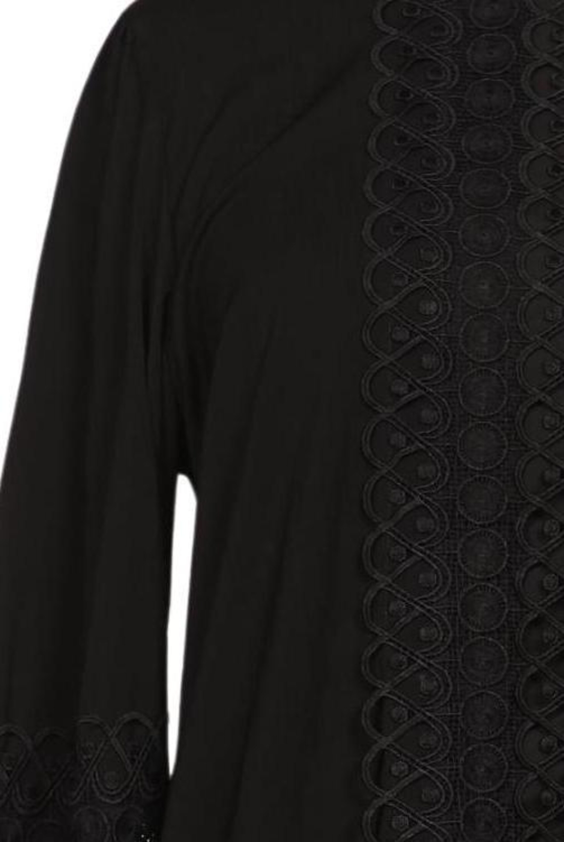 Neo Noir Kleid XL in Schwarz