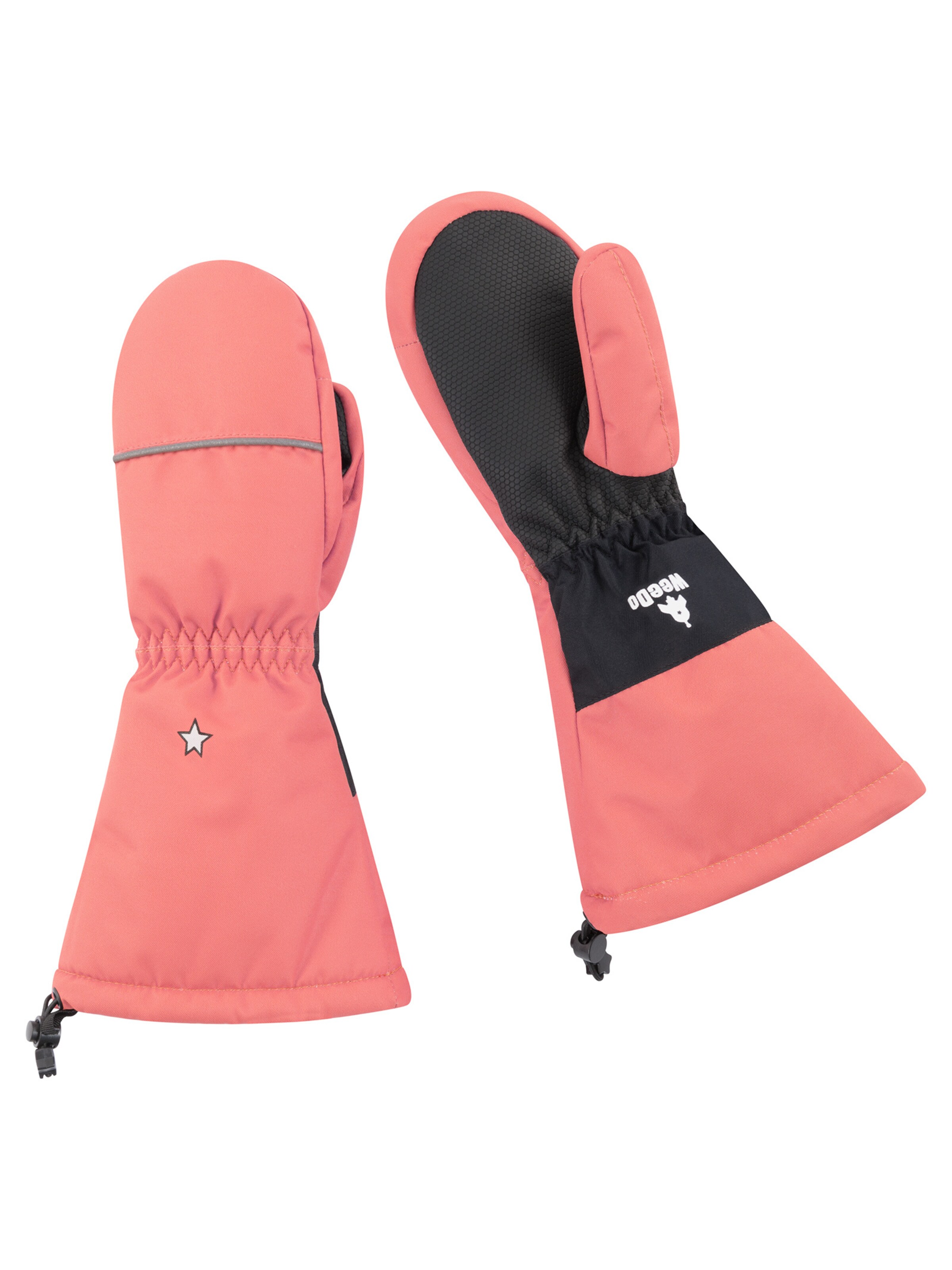 WeeDo Handschuhe 'BUNNYDO' in Pink: Vorderseite