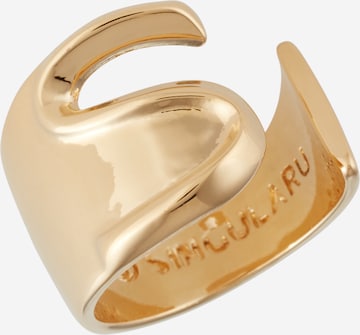 Singularu Ring in Gold: front