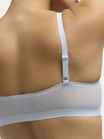 cfabPush-up Grudnjak 'Air Sense Light Push Up Bralette' - plava boja