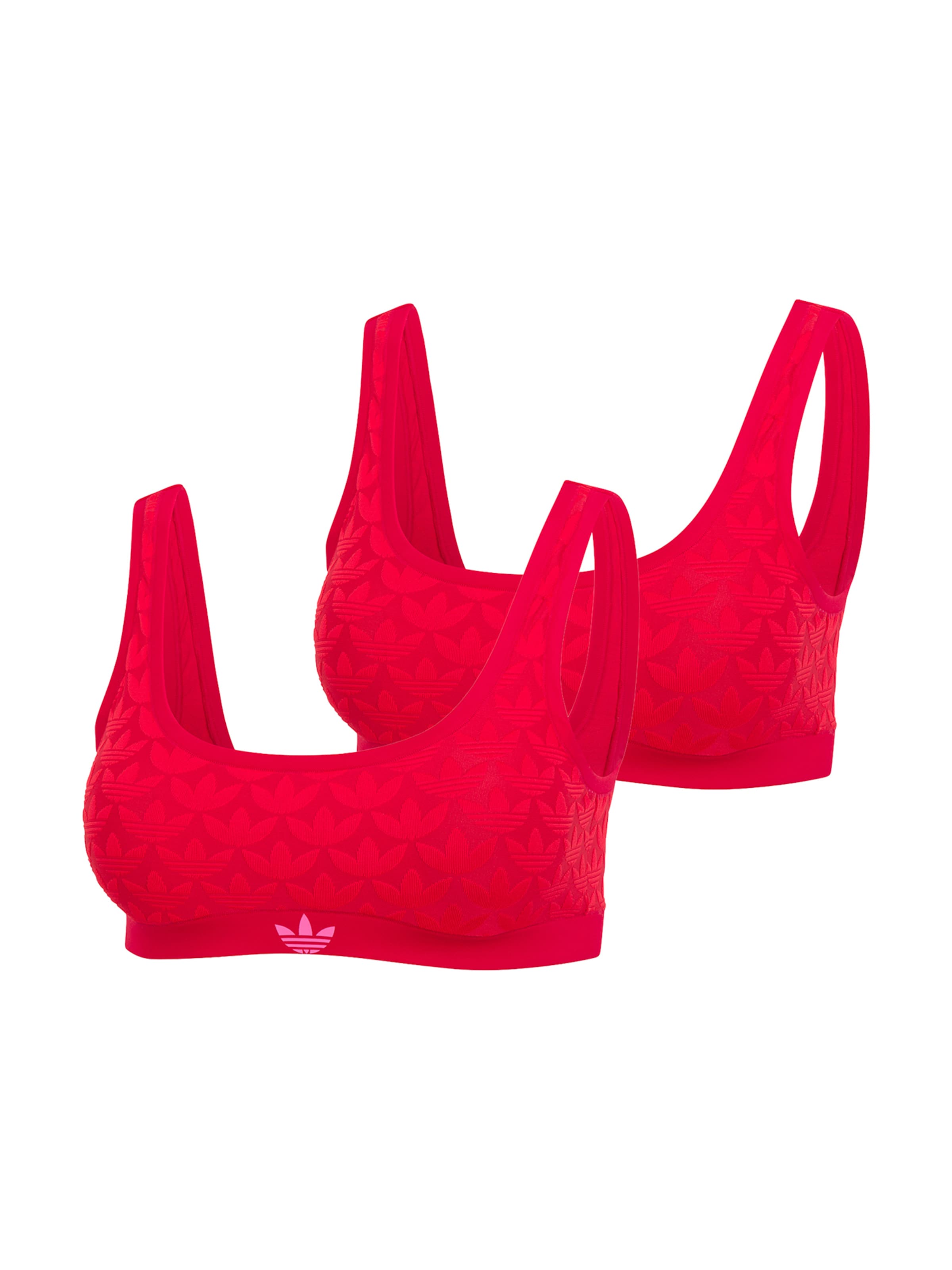 Bustier Soutien-gorge ' Terrot Flex ' ADIDAS ORIGINALS en rouge : devant