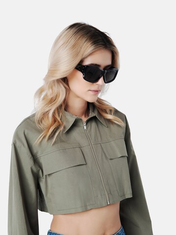 L37 HANDMADE SHOES Sunglasses 'DELTA' in Black