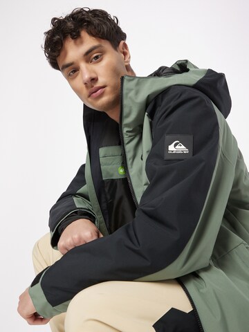 Veste de sport 'MISSION' QUIKSILVER en vert