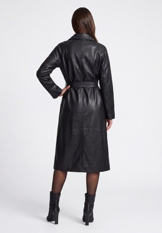 Manteau mi-saison faina en noir