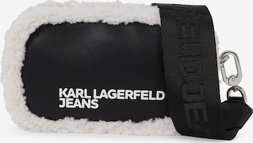 juoda KARL LAGERFELD JEANS Rankinė su ilgu dirželiu: priekis