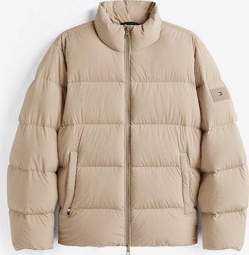 TOMMY HILFIGER Winterjacke in Beige: Vorderseite