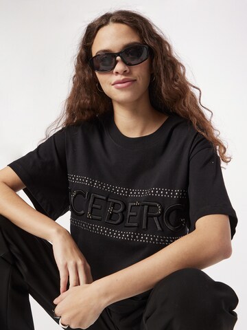 T-shirt ICEBERG en noir