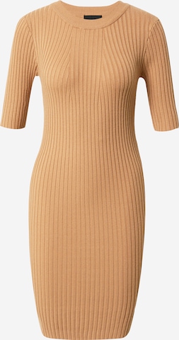 PIECES Dress in Brown: front