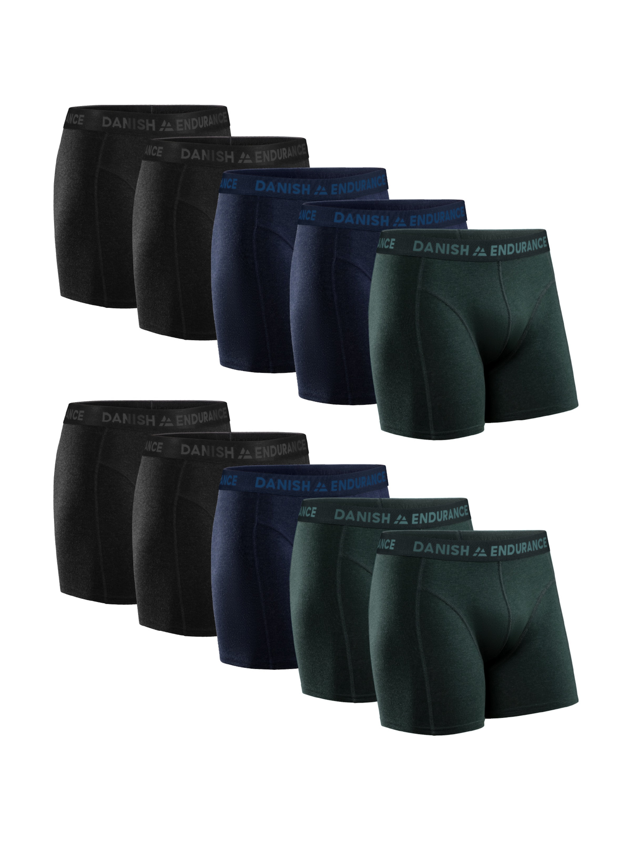 DANISH ENDURANCE Boxershorts in Blauw: voorkant