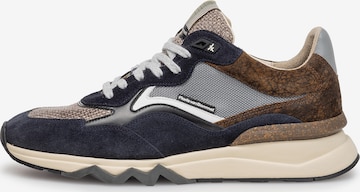 Floris van Bommel Sneaker 'De Zager 05' in Blau: Vorderseite