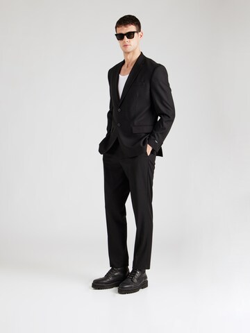 JACK & JONES Regular Kostym 'JPRTheo' i svart