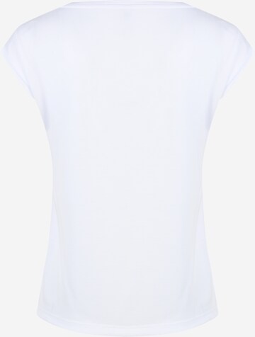 T-shirt 'Kamala' Pieces Petite en blanc
