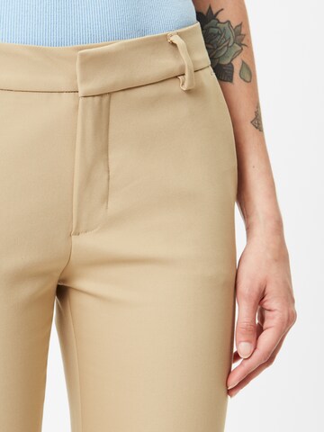 MOS MOSH Slimfit Spodnie w kolorze beżowy