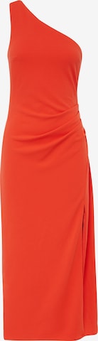 Calli - Vestido de cocktail 'HAZLE' em laranja: frente