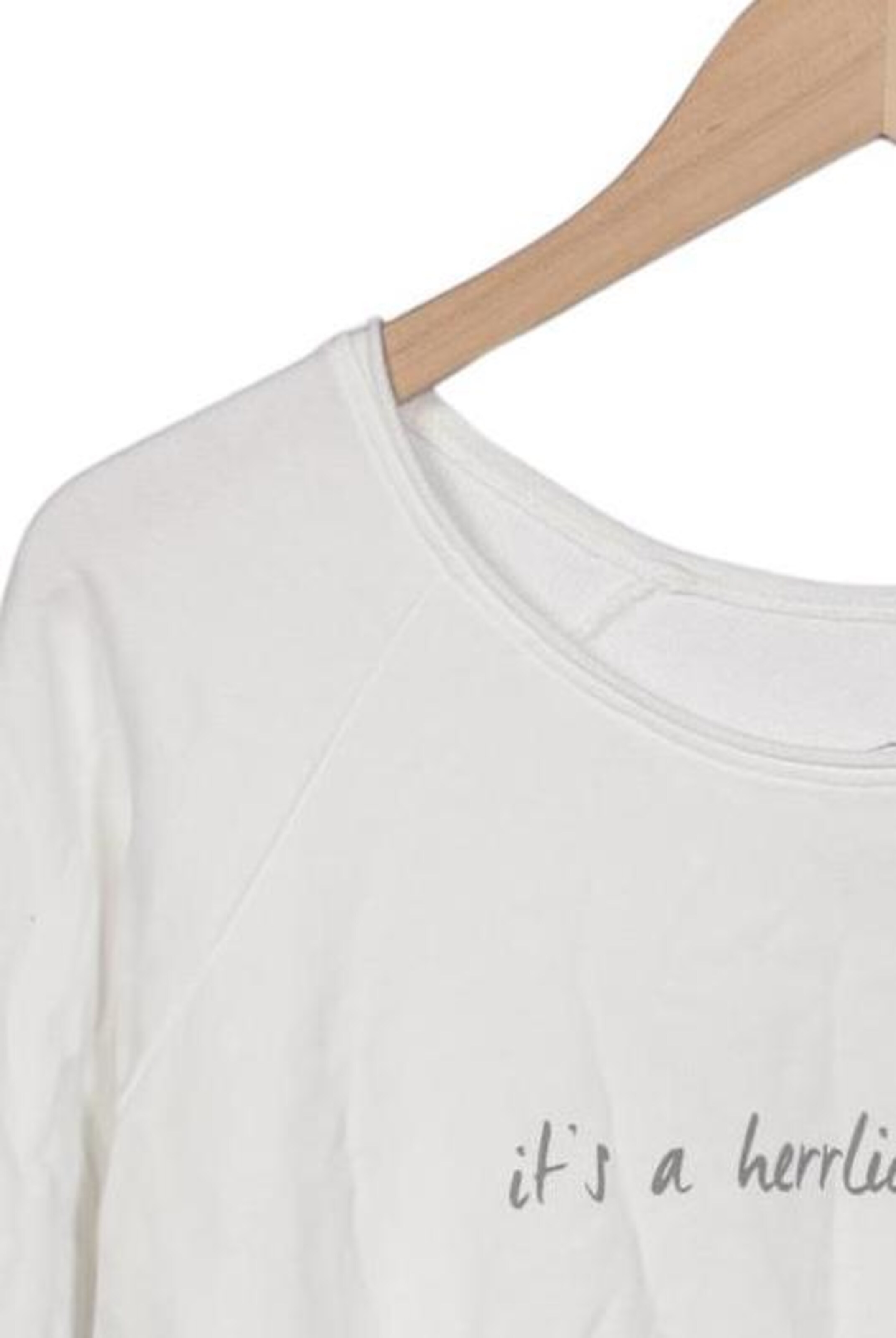 Herrlicher Sweatshirt & Zip-Up Hoodie in S in White