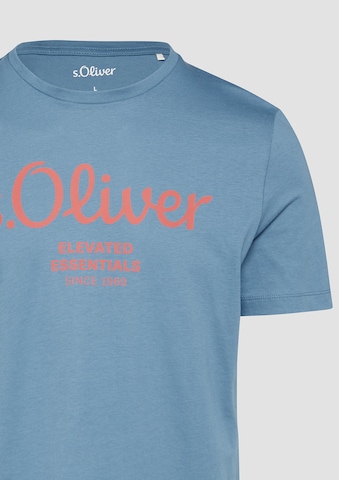 s.Oliver T-Shirt in Blau